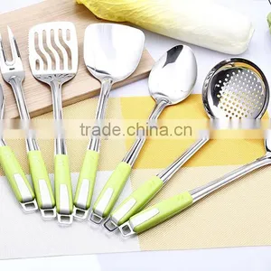 BYX02 Kitchen Utensil Stainless Steel Meal Spoon thumbnail-2