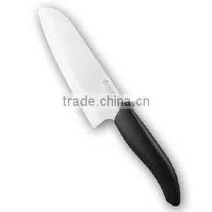 Японские керамические кухонные ножи. Керамический нож Santoku для оптовых продаж thumbnail-1