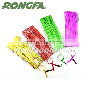 12cm Metallic PET Plastic Twist Tie With Varous Colors for Cables and Bags thumbnail-1