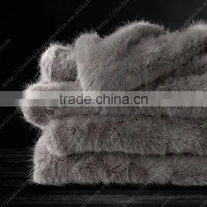 Faux Fur Blanket thumbnail-4