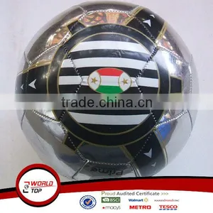 Hot Sale Offical Size 5 Match Football Soccer Ball PU thumbnail-1