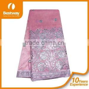High Quality Wholesale Price Lace George,African George Fabric From India GP0042 thumbnail-1