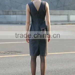 Ladies Designer Office Dresses Ladies Office Uniform Designs for Women thumbnail-5