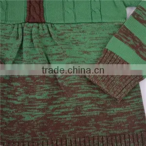 Latest High Neck Kids Fashion Couple Pullover Sweater thumbnail-4