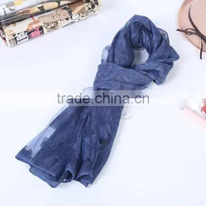 Zm51457a China Supplier Fashion Lady Scarf Neckwear Scarf 2016 Women thumbnail-1