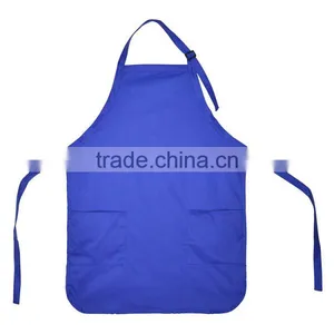 Bulk Cheap Price Heat Resistance Blank With Pocket Cooking Cotton Kitchen Apron thumbnail-3