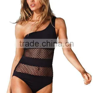Ladies Swimsuit Sexy Bikini Black Sexy Swimwear thumbnail-1