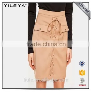 Fashionable Women Polyester Pencil Skirt Pencil Skirt Sexy Skirts Women thumbnail-1