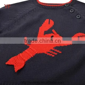 Crochet Pattern Custom Knit Wool Sweater Designs for Baby Boy thumbnail-3