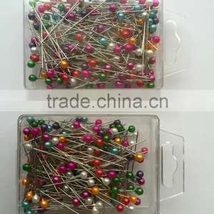 Ball Round Headed Fake Pearl Pins thumbnail-3