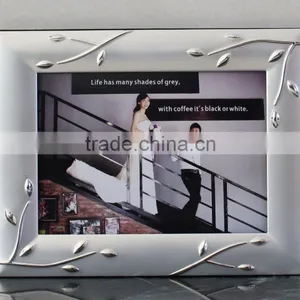 High Quanlity Assorted Design Silver Plated Metal Photo Frame KJJ-10 thumbnail-3
