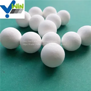 High Alminum Oxide Catalyst Support Ceramic Packing Media Ball thumbnail-1