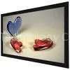 133 Inch Silver Fixed Frame Screen , 3D Home & Movie Projection Screen Aluminum Frame thumbnail-1