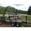 3ton Timber Trailer With Crane thumbnail-1