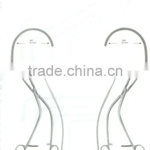 Aorta Anastomosis Clamps Atraumatic Forceps thumbnail-1