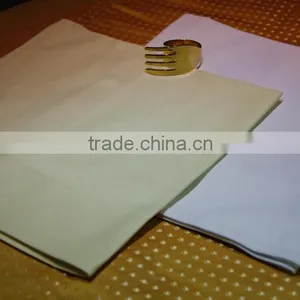 100% Cotton Satin Style Beige Color Hotel Table Napkin thumbnail-1