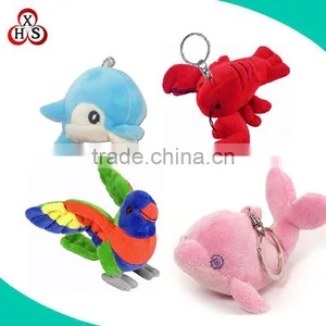 Custom Soft Plush Animal Keychain Stuffed Toys in High Quality thumbnail-1
