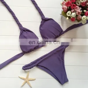 New Design Mature Women Sexy Fashion Swimming Suit Bikini thumbnail-2