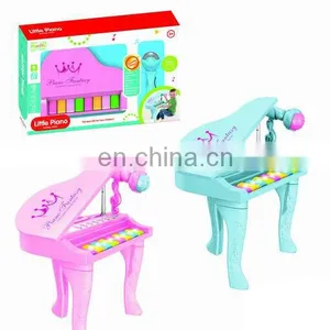 HIgh Quality Cheap Colorful Musical Paino Toys With Microphone thumbnail-1