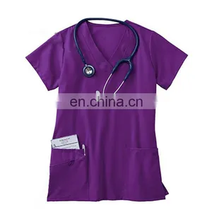 100%Cotton Nurse Hospital Scrub Suit Uniform Designs thumbnail-2