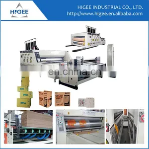 High Quality With CE Corrugated Cardboard Boxes Making Machinery du Carton thumbnail-1