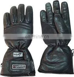 HMB-2031, COWHIDE LEATHER RIDING GLOVES BIKER RACING STYLE thumbnail-1