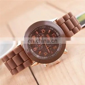 2014 China Supplier Big Dial Custom Digital Silicone Watch thumbnail-6