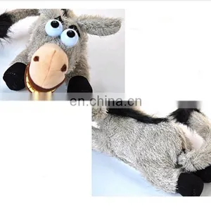 Electronic Pet Rolling Donkey Kids Toys Intelligent Voice Control Laugh Plush Donkey Toys Roll Wallow Funny Donkey Joke Toy thumbnail-3