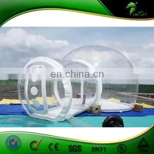 Hongyi Practical Clear Inflatable Tent / Wonderful Design Inflatable Transparent Tent For Camping And Decoration thumbnail-5