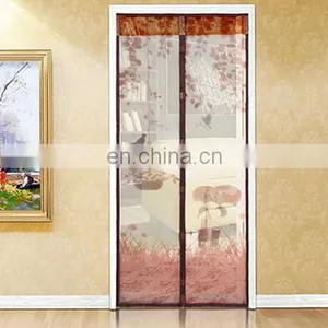 Magnetic Printing Anti Mosquito Bug Door Curtain Window Fly Screen With Bird Button thumbnail-5