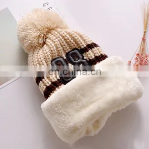 Chunky Double Layer Pom Pom Warm Beanie With Custom Embroidery thumbnail-1