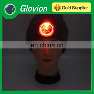 Best Seller Led Lighted Glow Hat Flashing Woven Winter Hat Warm Flashing Hat thumbnail-1