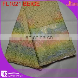 Free Shipping Wholesale African French Lace High Quality Guipure Lace Fabric thumbnail-1