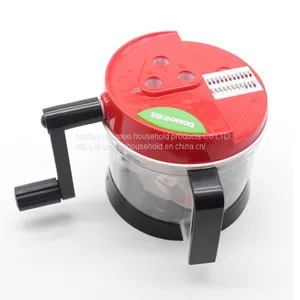 Easy Use Kitchen Tool Plastic Food Chopper Salad Spinner Vegetable Cutter, Food thumbnail-2