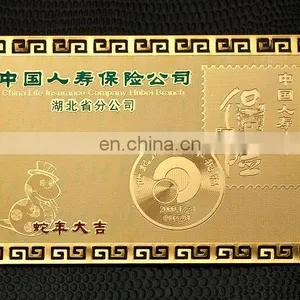 Plated High Quality Metal Magnetic Stripe Credit Card Metal Name Card thumbnail-3