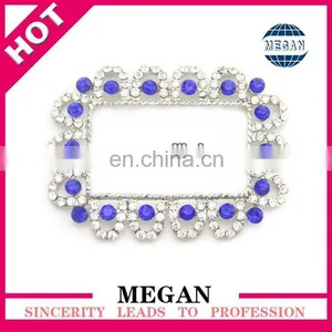 Fashion Silver Rhinestones Buckle for Wedding Chair Covers thumbnail-1
