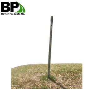 All Kinds of Colors Powder Coated Perforative Metal Square Tube Sign Post thumbnail-4