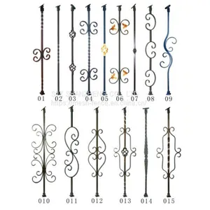 Wrought Iron Ornaments/ Wrought Iron Elements/ Wrought Iron Decorate Parts thumbnail-3