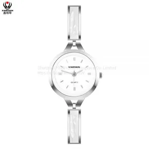 XINBOQIN Supplier Your LOGO Custom Minimalist Latest Design Fashion Quartz Acetate Ladies Watch thumbnail-1