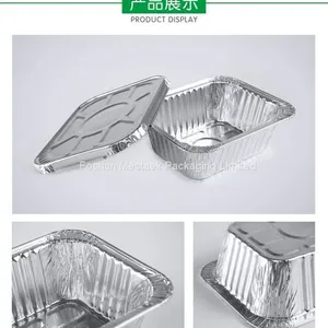 0.9 lb Disposable Aluminum Foil Loaf Pan thumbnail-3