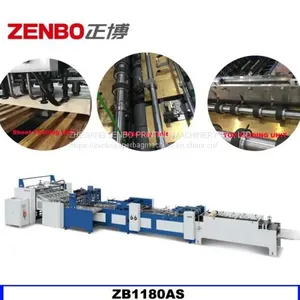 ZB1180AS Sheet-feeding Bag Tube Forming Machine With Top Folding thumbnail-1