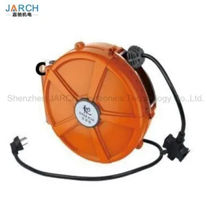 Top Sell Plastic Cable Reels Rewind Retractable Plastic Cable Reel With Socket thumbnail-1