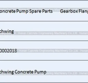 Concrete Pump Spare Parts Schwing Gearbox Flange 10002018 thumbnail-2