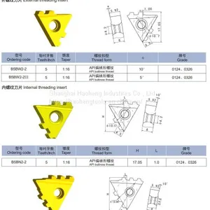 API Oil Casing Buttress Threading Inserts thumbnail-2