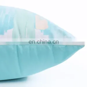 Square Decorative Polyester Velvet Ink Painting Cushion Covers Pillowcases Cojines Decorativos thumbnail-3