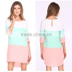 Wholesale Clothing Walson Latest Women Dresses Printing Onesie Dress With Sleeveless Quality Choice thumbnail-5
