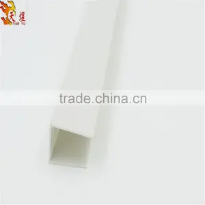 White u Shape Pvc Extrusion Profile thumbnail-1