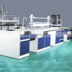 Laboratory Table c Frame Electrical Work Bench With Sink thumbnail-1