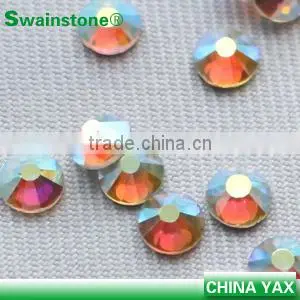 W0904 Non Hot Fix Flat Back Crystal AB Rhinestone,Crystal AB Rhinestone Flat Back,Crystal AB Flat Back Rhinestone thumbnail-3