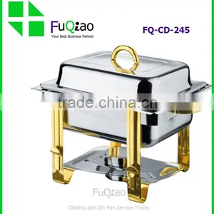 Hot Sale Restaurant Hotel Cookware Set Stainless Steel Induction Chafing Dishes thumbnail-6